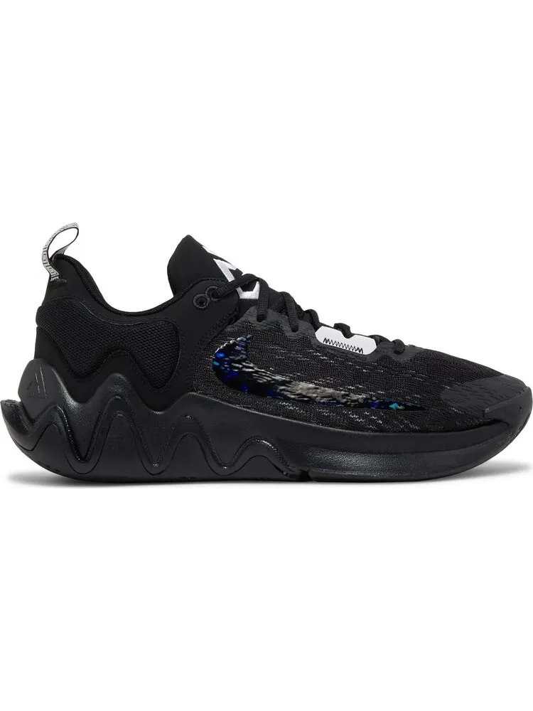 Кроссовки Nike Giannis Immortality 2 'Black Holographic Swoosh' — изображение 1 из 8, черный