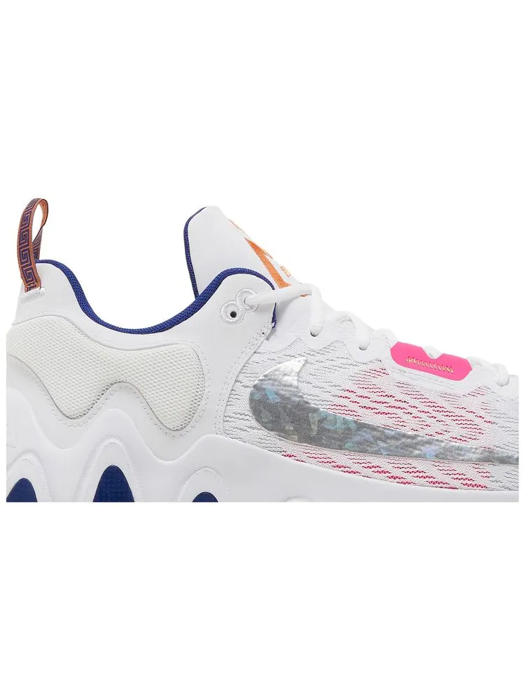 Кроссовки Nike Giannis Immortality 2 'White Deep Royal' — изображение 2 из 8, белый