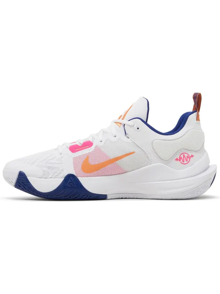 Кроссовки Nike Giannis Immortality 2 'White Deep Royal' — изображение 3 из 8, белый