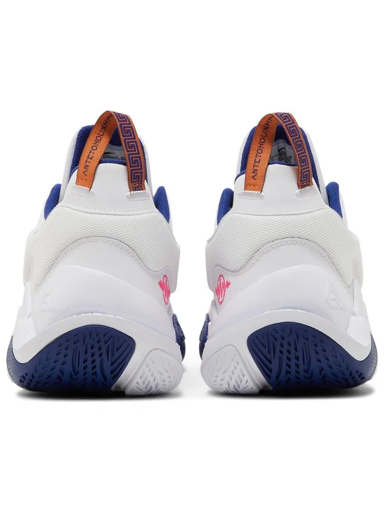 Кроссовки Nike Giannis Immortality 2 'White Deep Royal' — изображение 6 из 8, белый