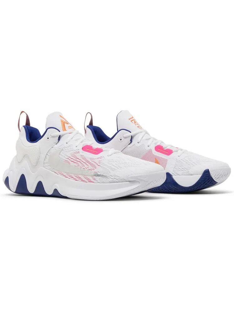 Кроссовки Nike Giannis Immortality 2 'White Deep Royal' — изображение 8 из 8, белый