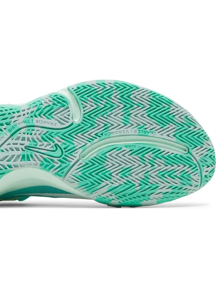 Кроссовки Nike Giannis Immortality 2 'Mint Purple' — изображение 5 из 8, зеленый