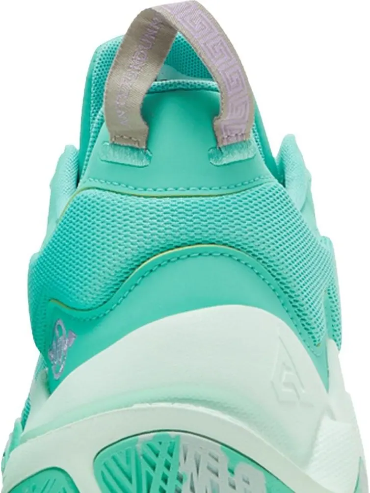 Кроссовки Nike Giannis Immortality 2 'Mint Purple' — изображение 7 из 8, зеленый
