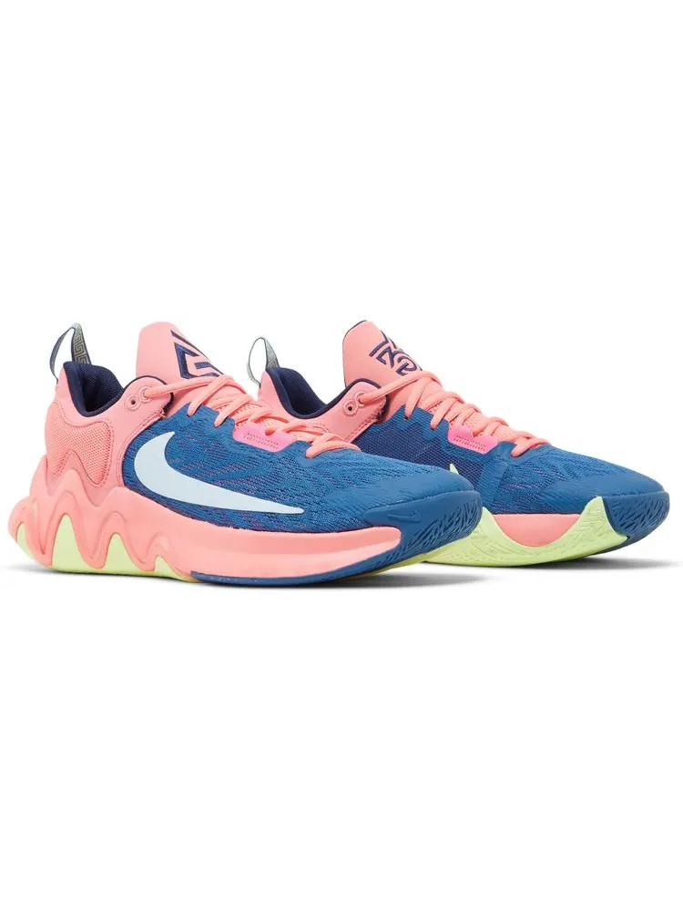 Кроссовки Nike Giannis Immortality 2 'Dark Marina Blue Laser Crimson' — изображение 8 из 8, синий