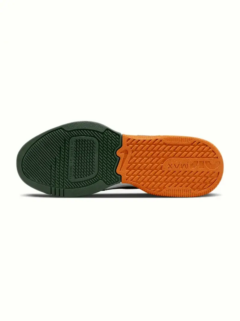 Кроссовки Nike Air Max Alpha 5 — изображение 2 из 7, зеленый/белый/оранжевый