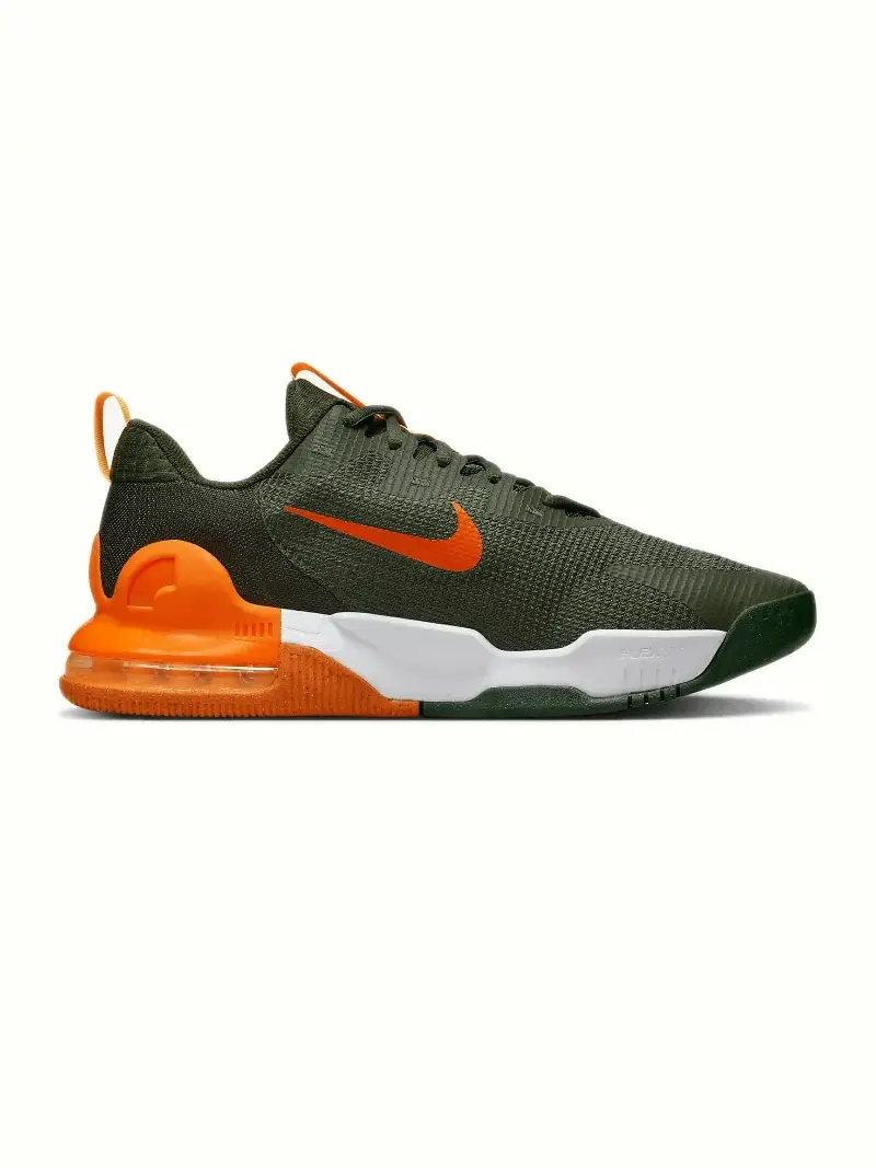 Кроссовки Nike Air Max Alpha 5 — изображение 3 из 7, зеленый/белый/оранжевый
