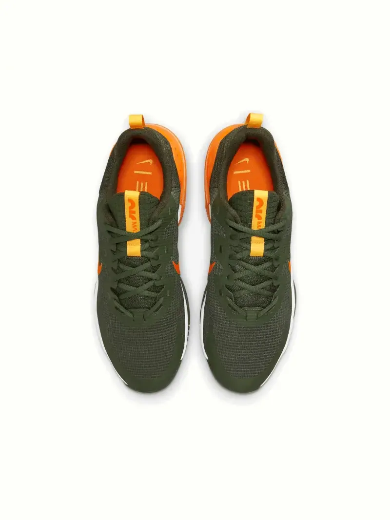 Кроссовки Nike Air Max Alpha 5 — изображение 4 из 7, зеленый/белый/оранжевый
