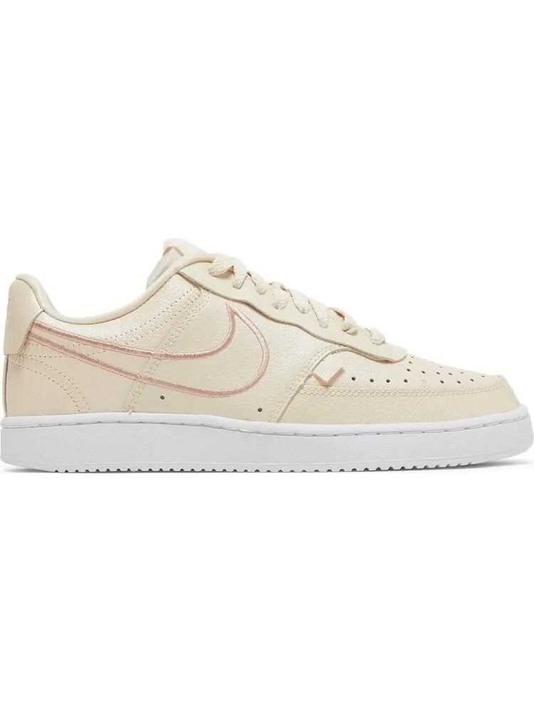 Кроссовки Nike Wmns Court Vision Low Premium 'Pearl White' — изображение 1 из 8, коричневый