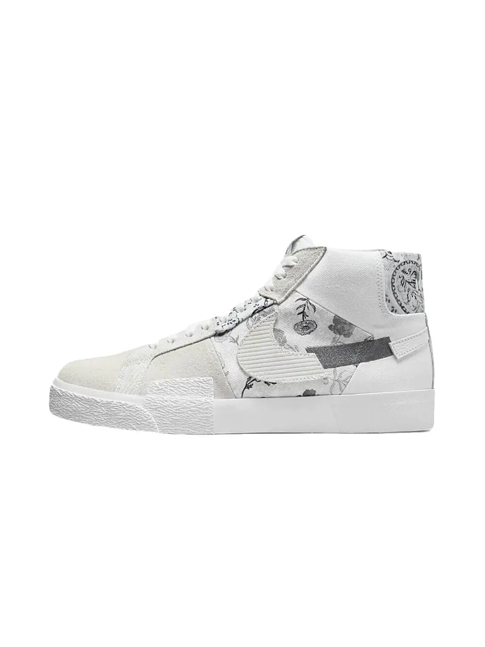 Скейтерские кеды Nike SB Zoom Blazer Mid Premium — изображение 1 из 6, белый