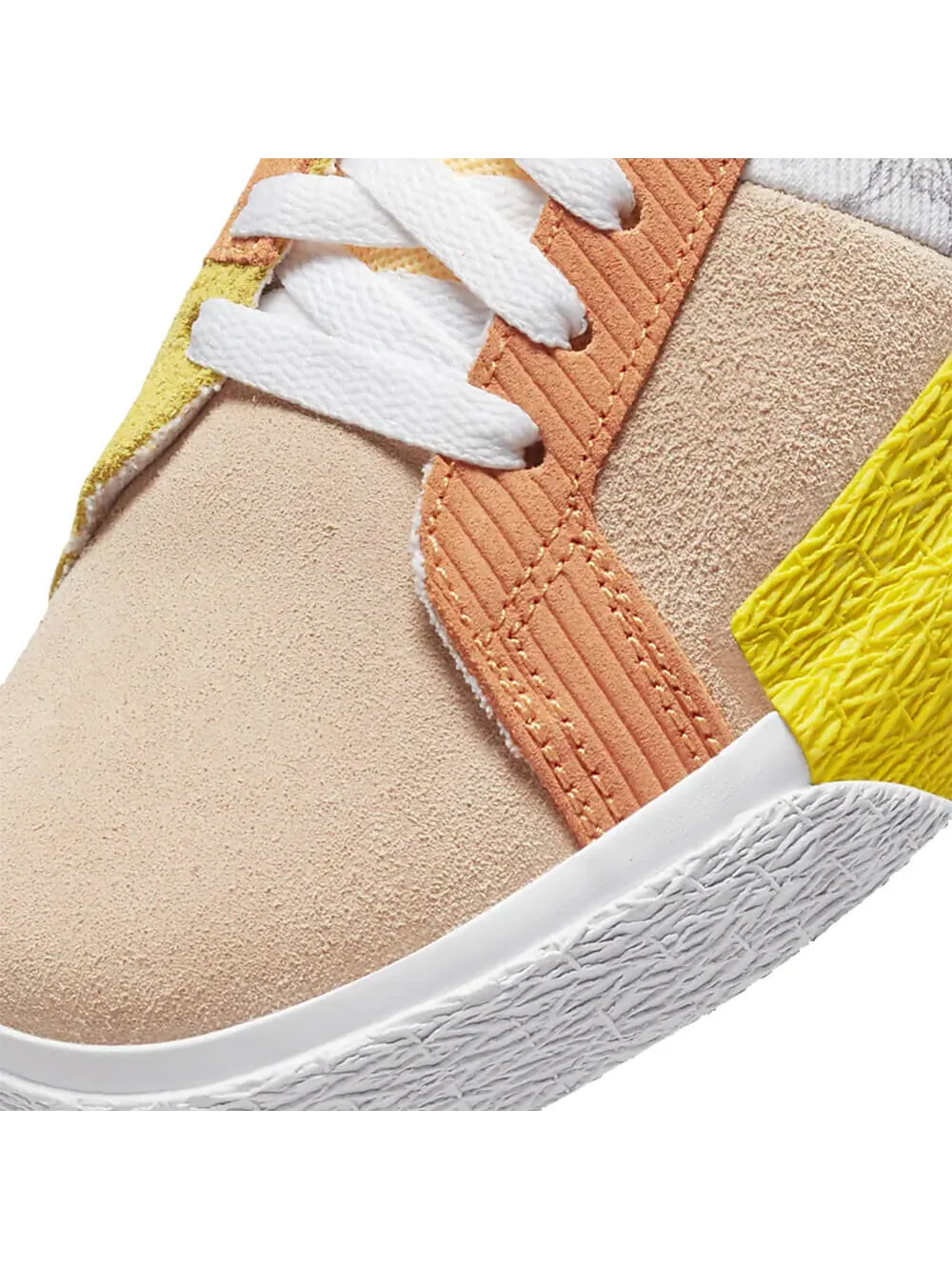 Скейтерские кеды Nike SB Zoom Blazer Mid Premium — изображение 5 из 6, желтый