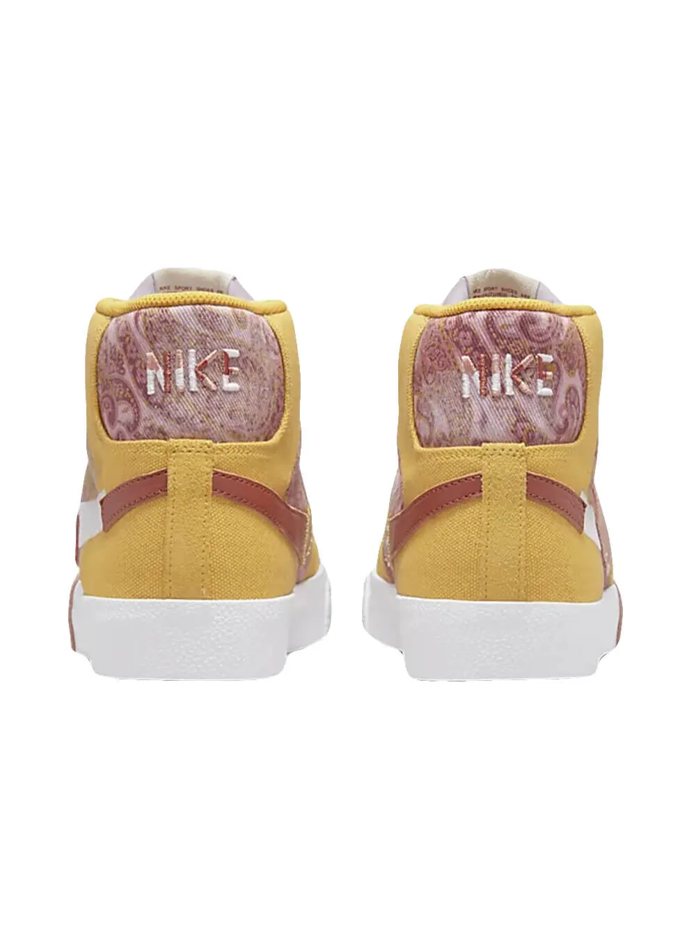 Скейтерские кеды Nike SB Zoom Blazer Mid Premium — изображение 3 из 6, оранжевый/розовый