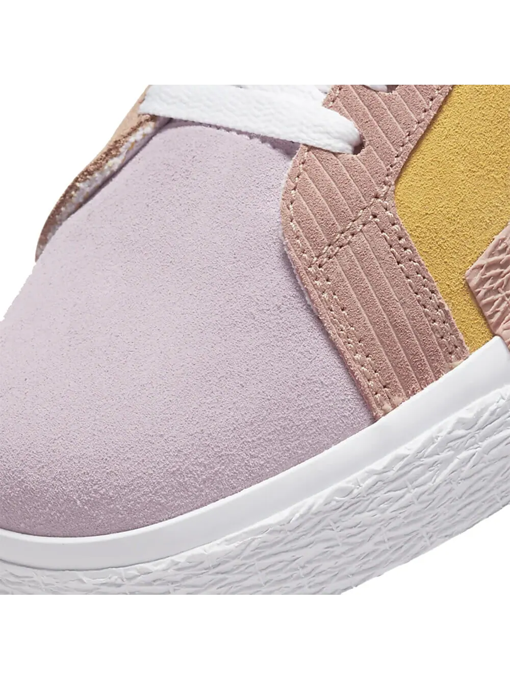 Скейтерские кеды Nike SB Zoom Blazer Mid Premium — изображение 5 из 6, оранжевый/розовый