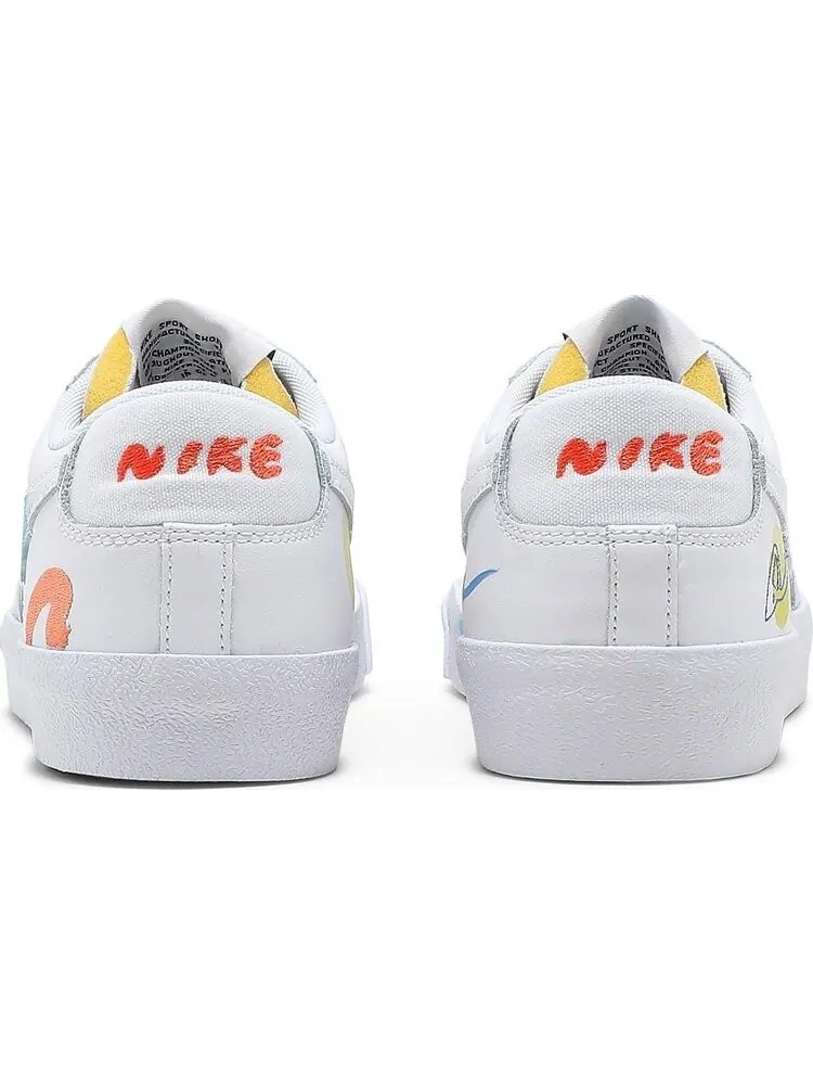 Кроссовки Nike Mayumi Yamase x Blazer Low '77 Flyleather 'Earth Day' — изображение 6 из 8, белый