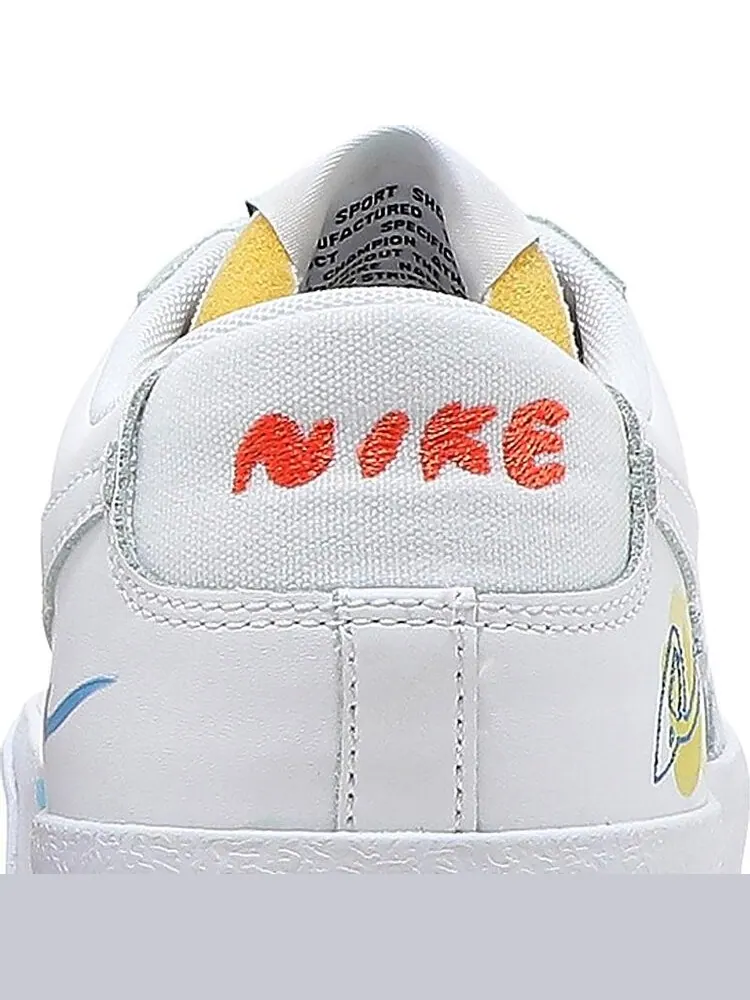 Кроссовки Nike Mayumi Yamase x Blazer Low '77 Flyleather 'Earth Day' — изображение 7 из 8, белый