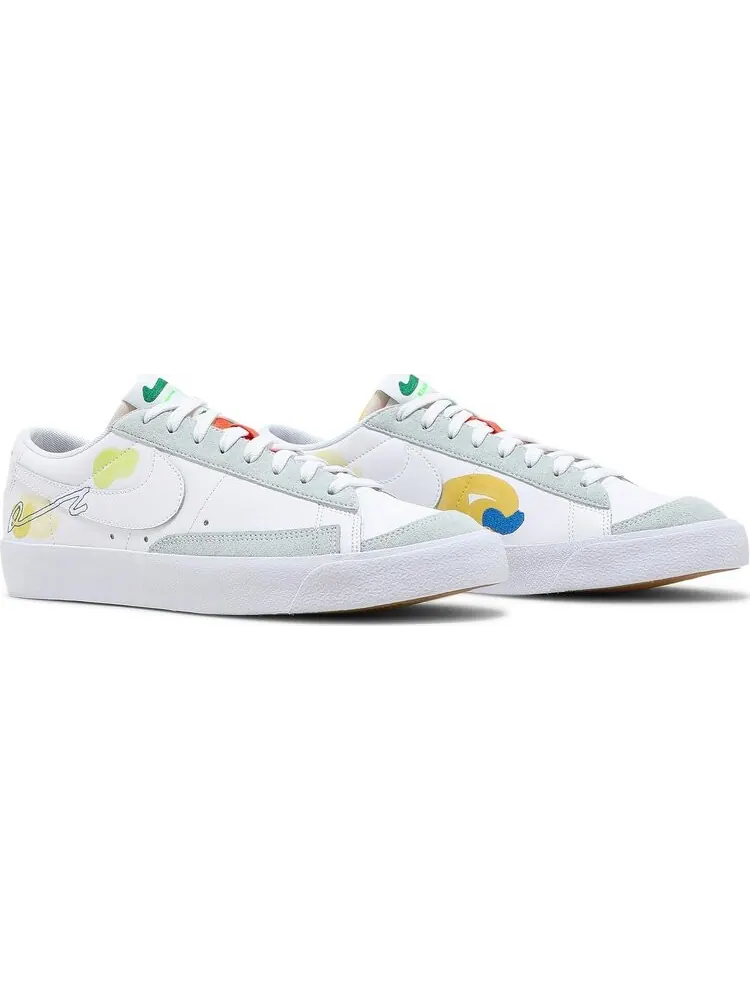 Кроссовки Nike Mayumi Yamase x Blazer Low '77 Flyleather 'Earth Day' — изображение 8 из 8, белый