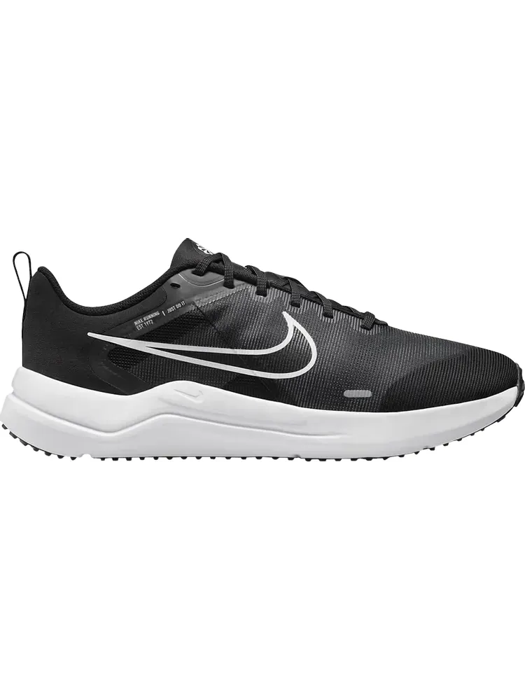 Кроссовки Nike Downshifter 12 Extra Wide 'Black Pure Platinum' — изображение 1 из 1, черный