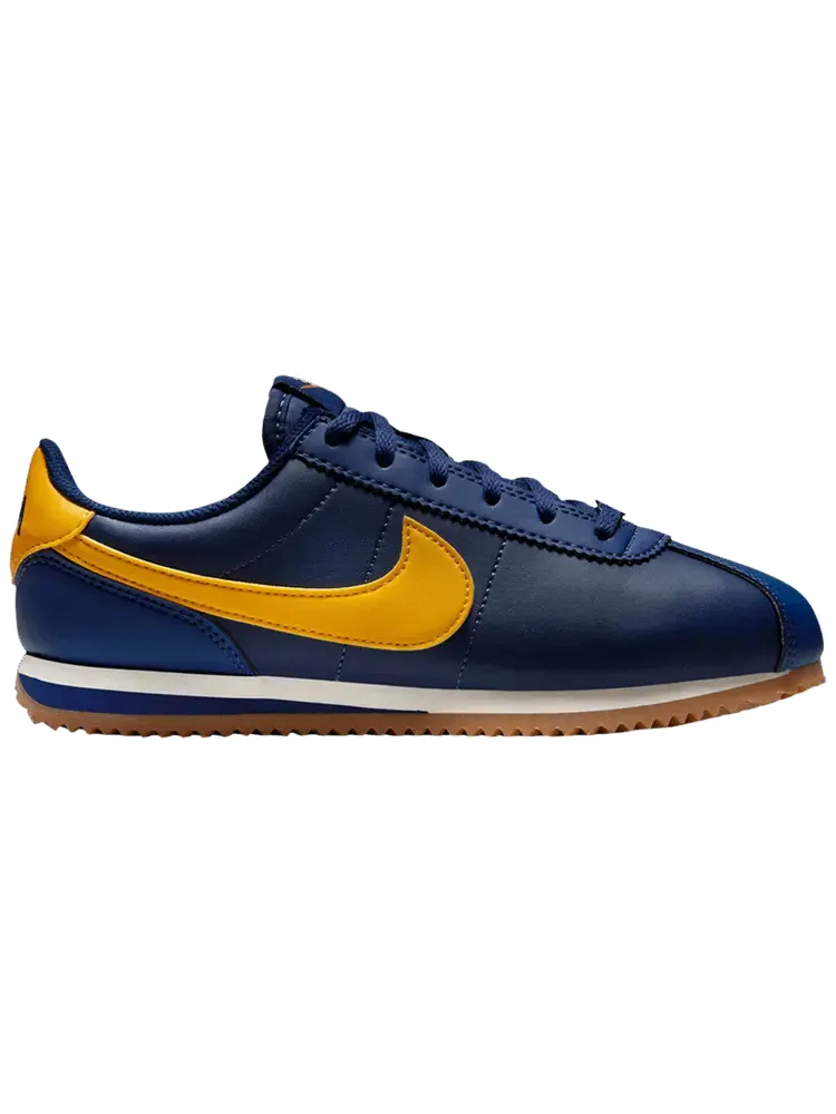 Кроссовки Nike Cortez GS 'Midnight Navy University Gold' — изображение 1 из 1, темно-синий золотистый