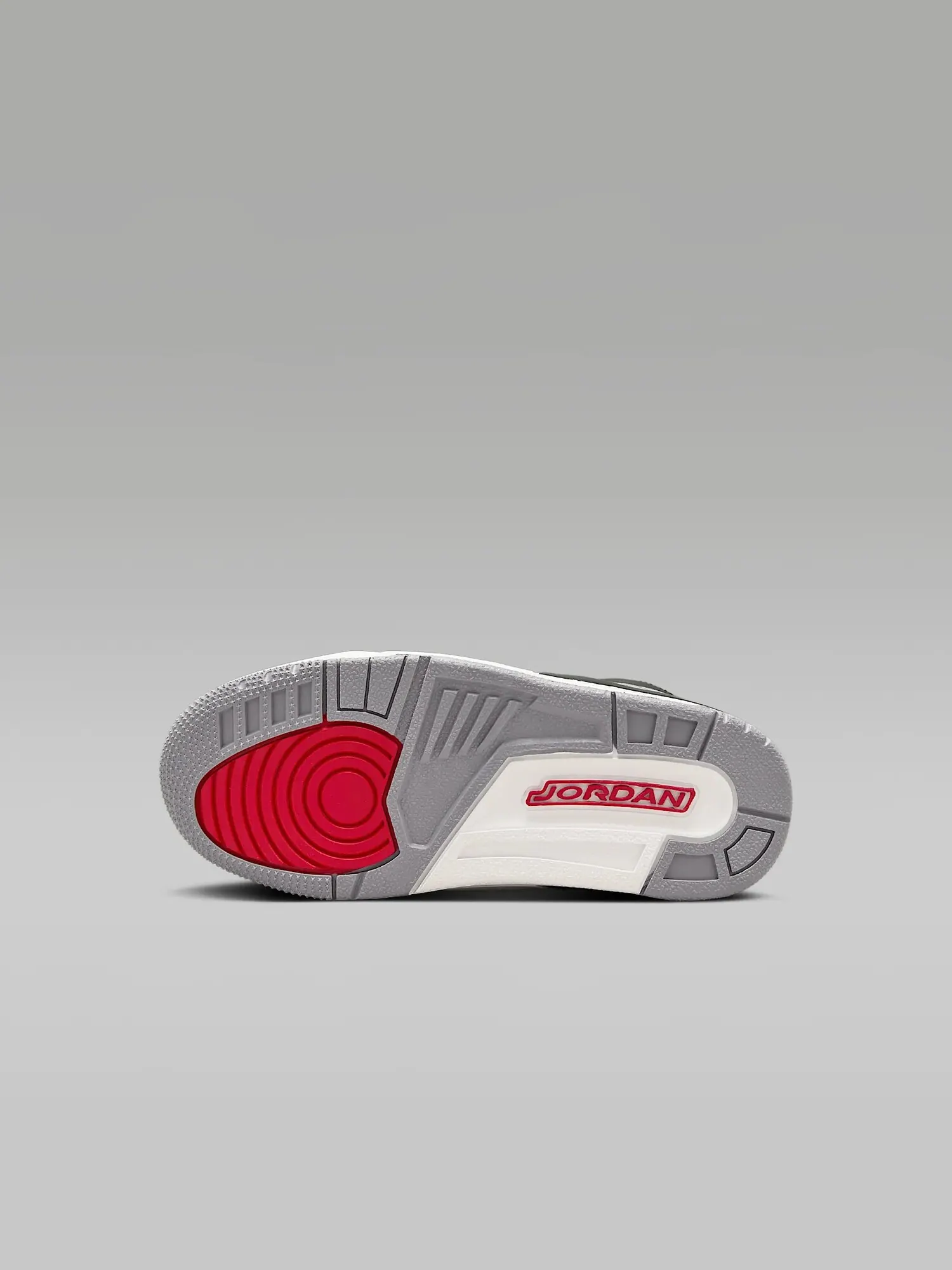 Кроссовки для детей Nike Air Jordan 3 Retro 'Black Cement' — изображение 4 из 8, черный/серый