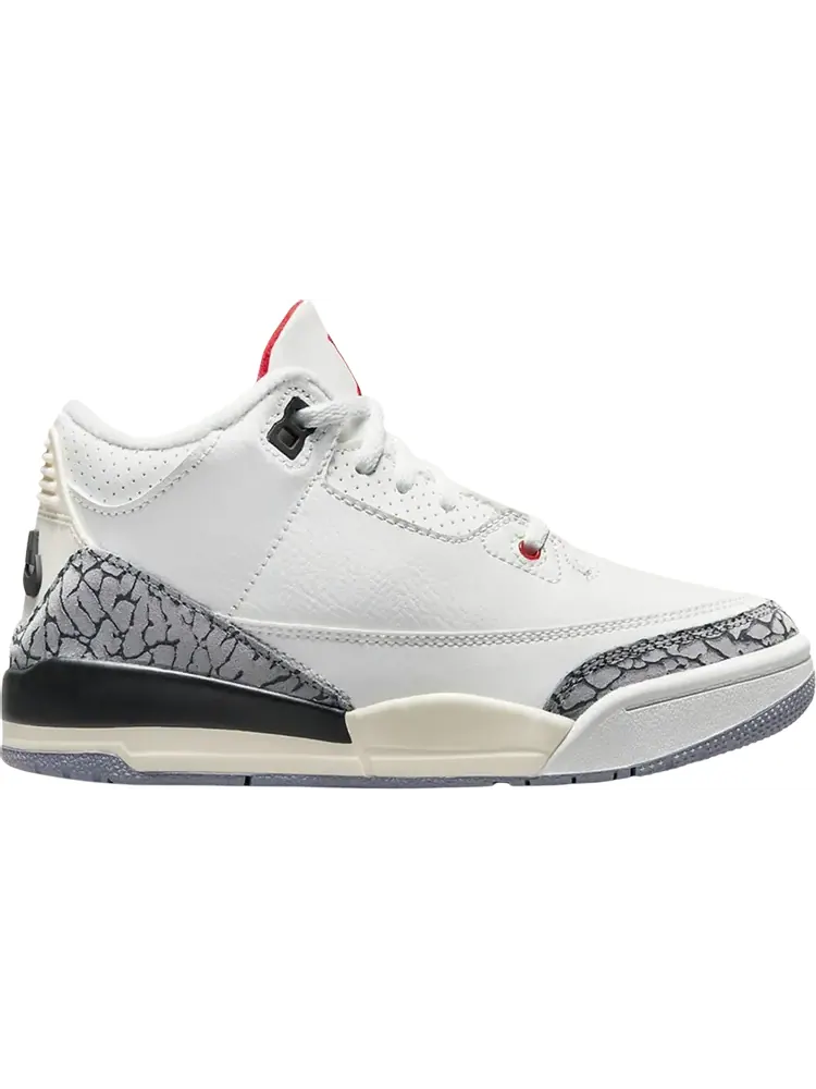 Кроссовки Air Jordan 3 Retro PS White Cement Reimagined — изображение 1 из 1, белый