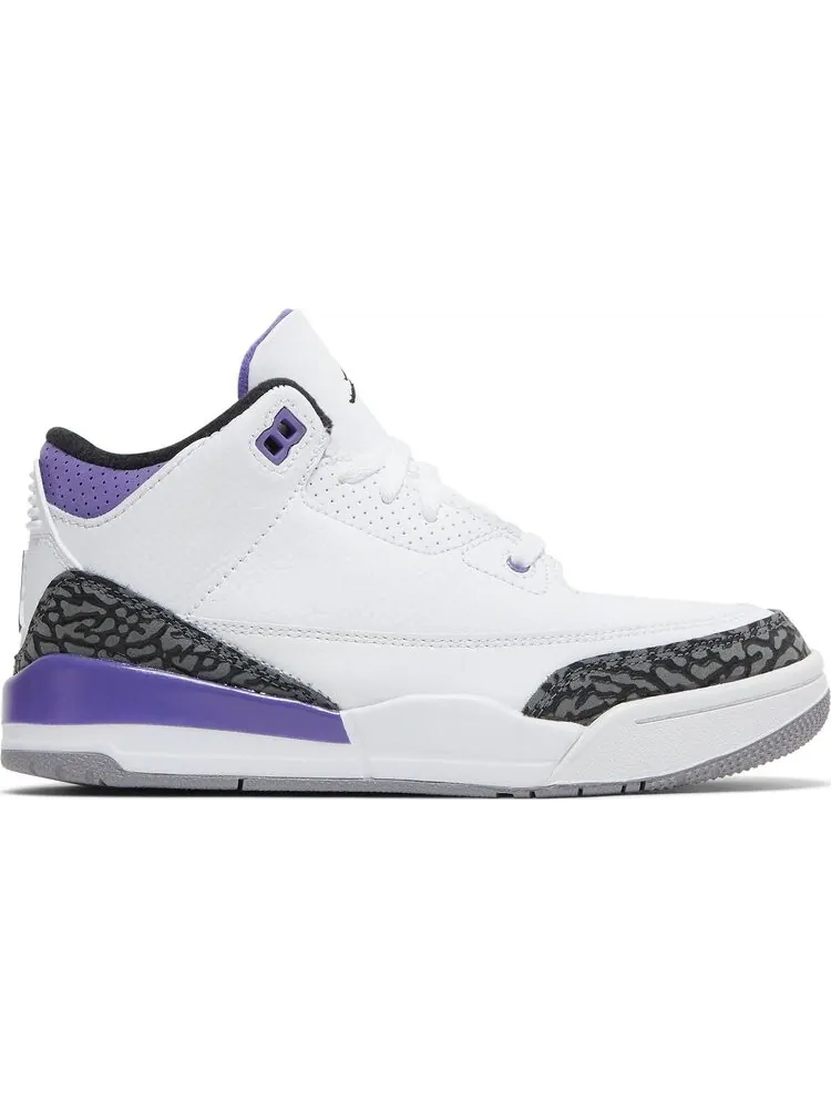 Кроссовки Air Jordan 3 Retro PS Dark Iris — изображение 1 из 8, белый