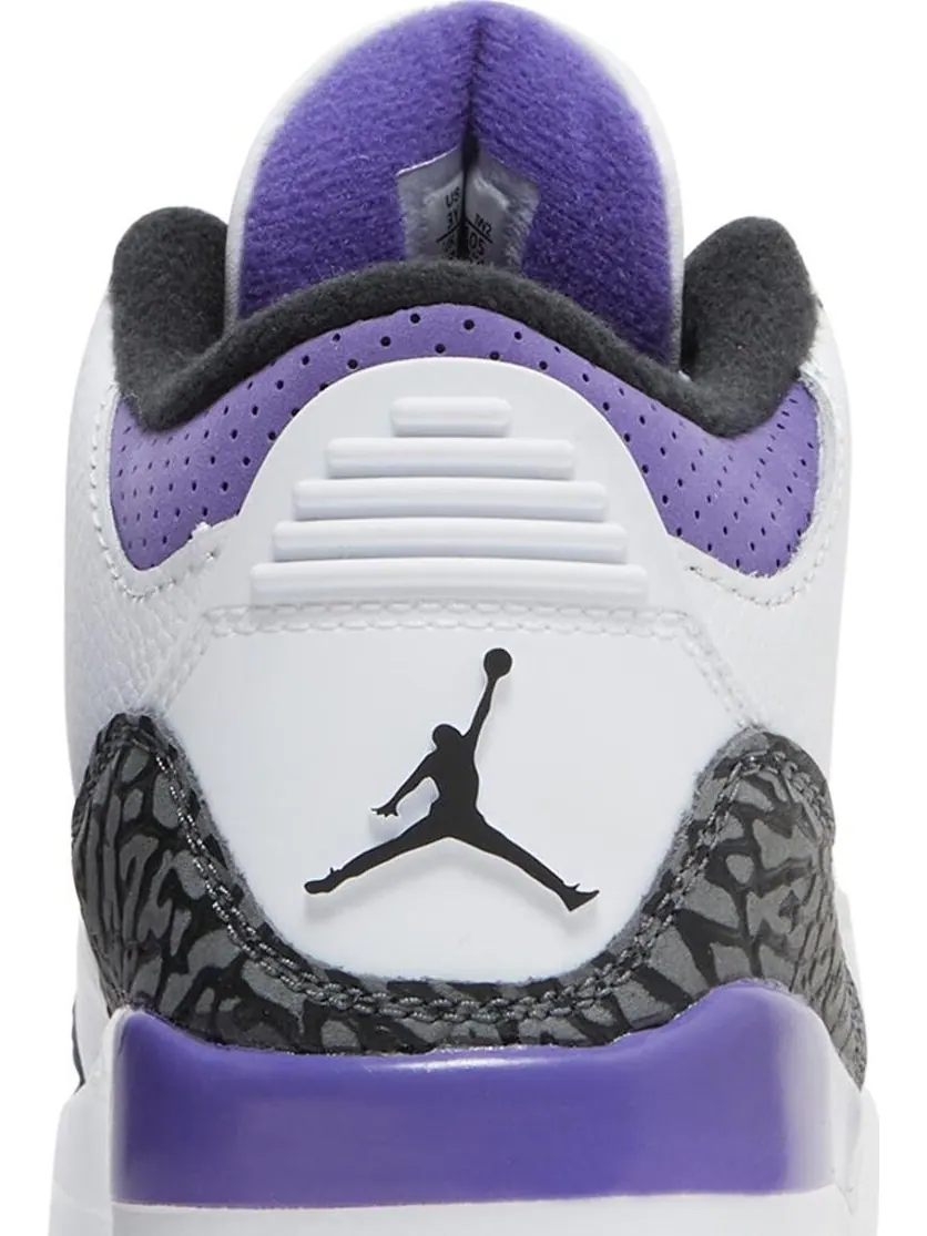 Кроссовки Air Jordan 3 Retro PS Dark Iris — изображение 7 из 8, белый