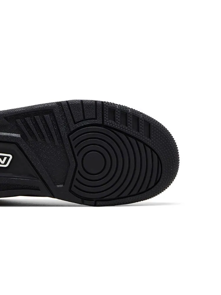 Кроссовки Air Jordan 3 Retro GS Black Cat2025 — изображение 5 из 6, черный