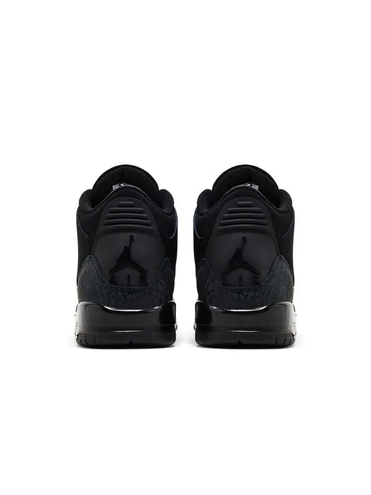 Кроссовки Air Jordan 3 Retro GS Black Cat2025 — изображение 6 из 6, черный