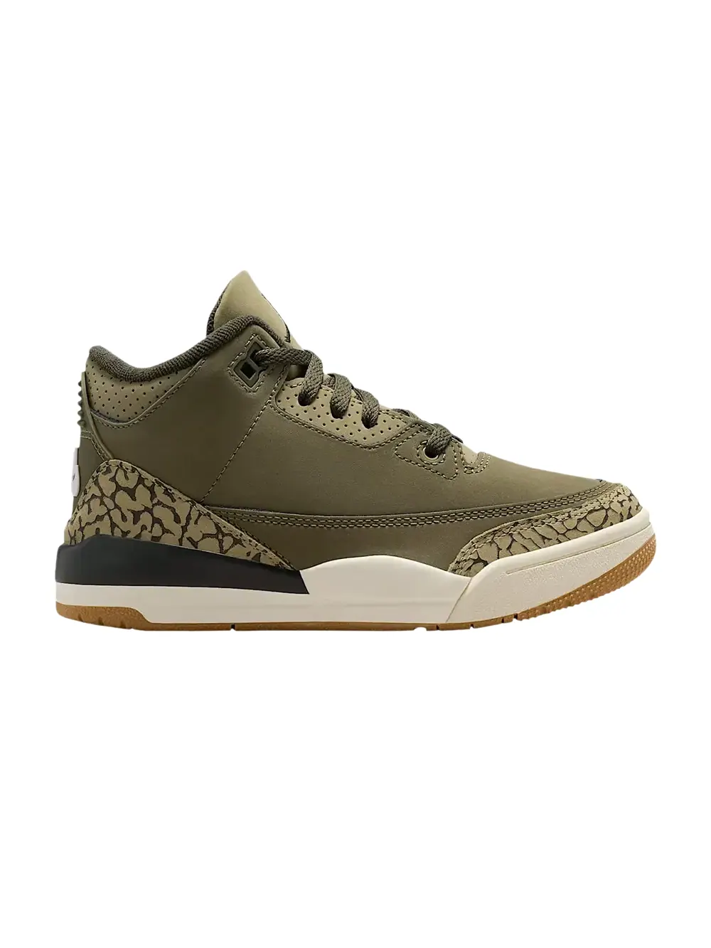 Кроссовки Air Jordan 3 PS — изображение 1 из 1, оливковый//оливковый