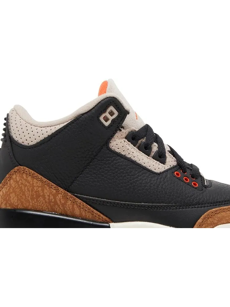 Кроссовки Air Jordan 3 Retro GS Desert Elephant — изображение 2 из 8, загар