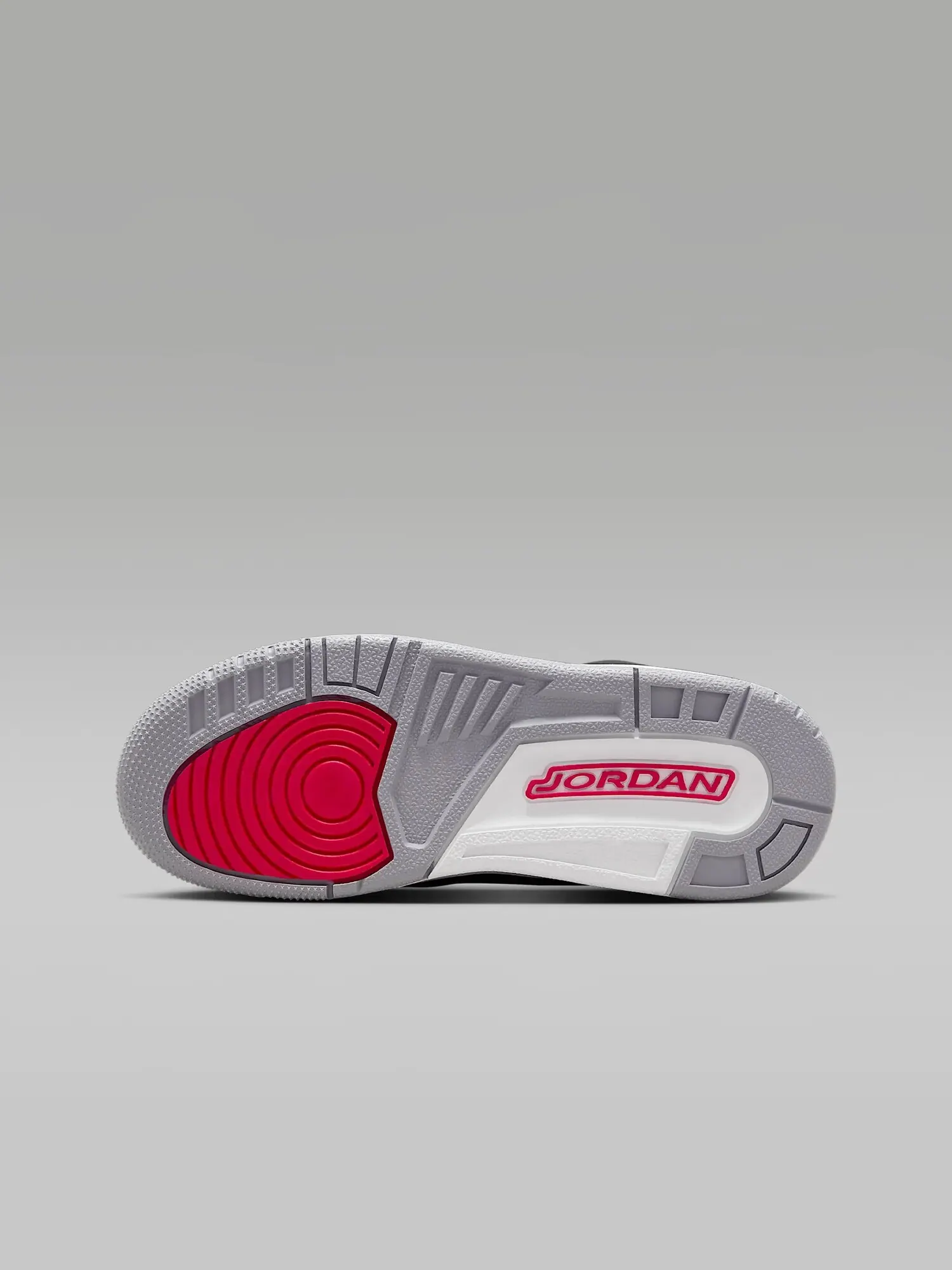 Кроссовки для подростков Nike Air Jordan 3 Retro 'Black Cement' — изображение 4 из 8, черный/серый
