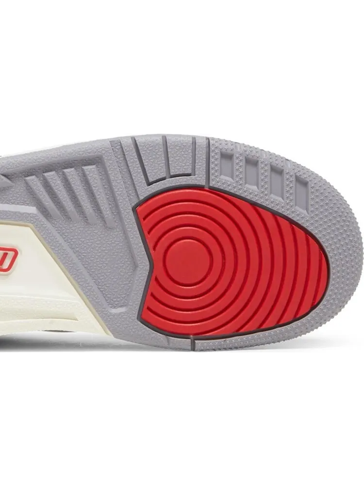 Кроссовки Air Jordan 3 Retro GS White Cement Reimagined — изображение 5 из 8, белый