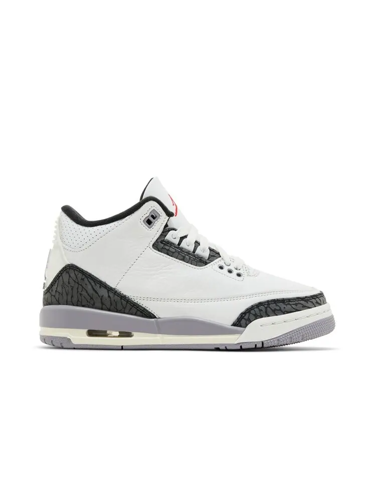 Кроссовки Air Jordan 3 Retro GS — изображение 1 из 4, серый