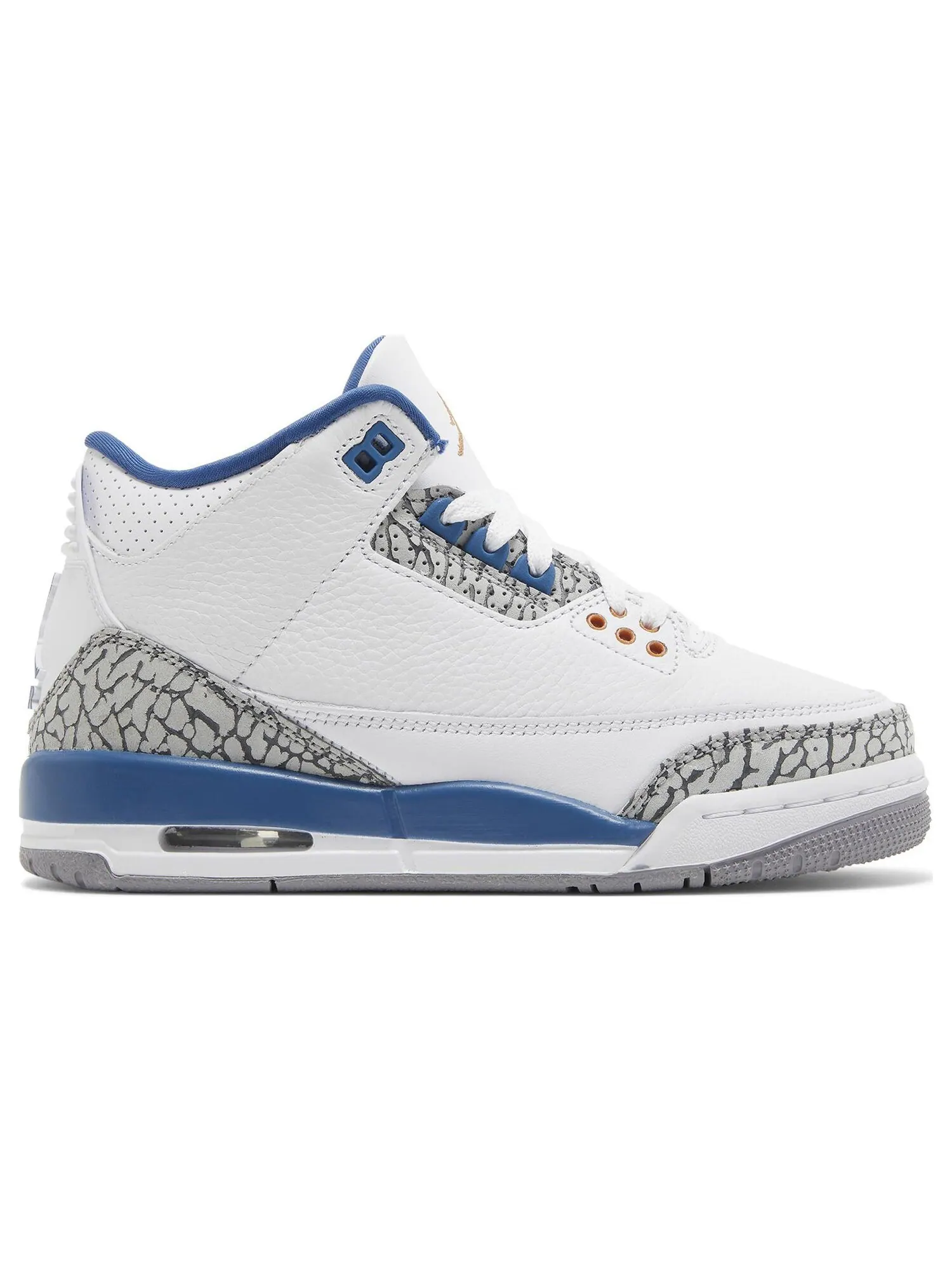 Кроссовки Air Jordan 3 Retro GS 'Washington Wizards' — изображение 1 из 8, белый