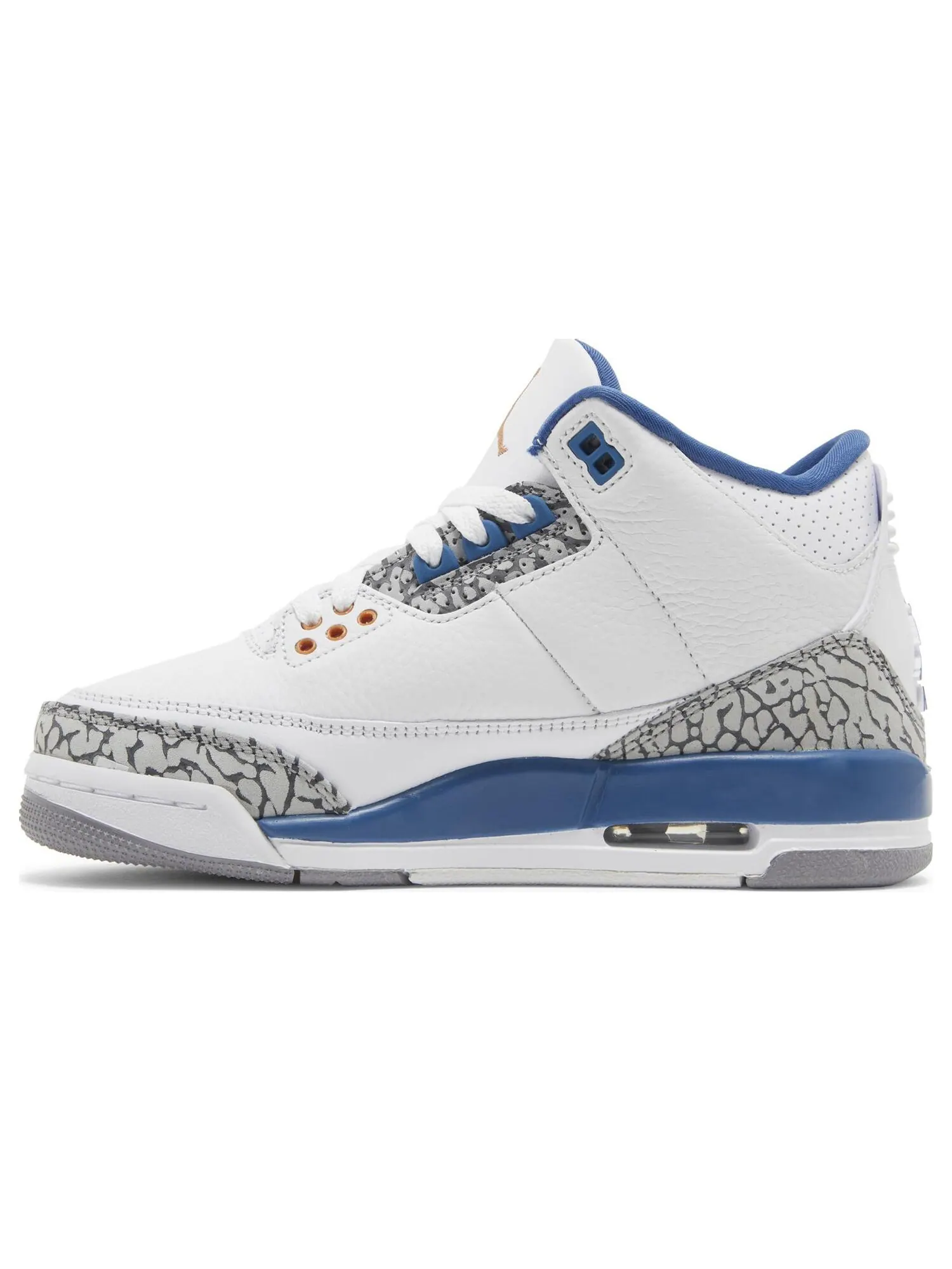 Кроссовки Air Jordan 3 Retro GS 'Washington Wizards' — изображение 3 из 8, белый