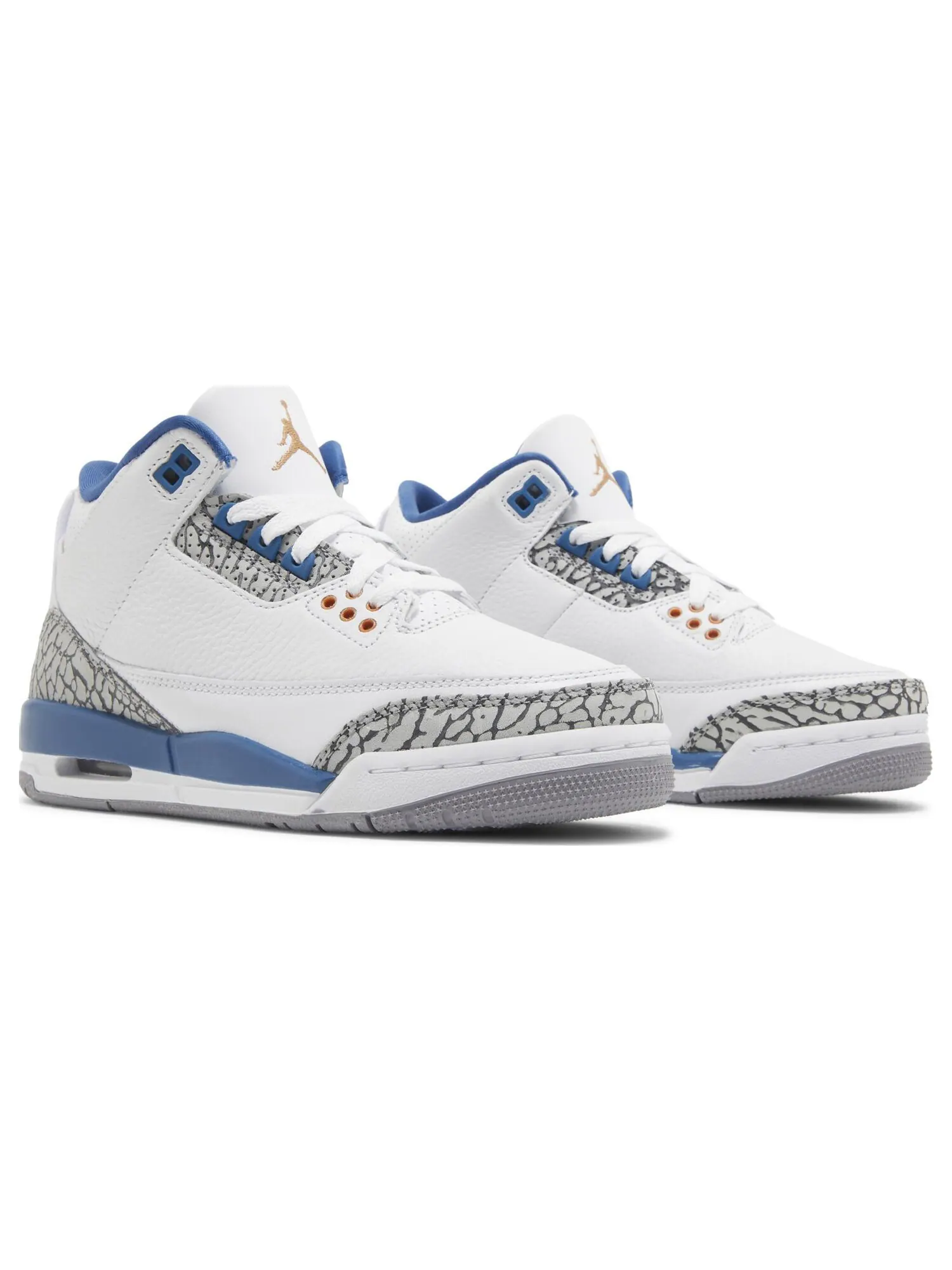 Кроссовки Air Jordan 3 Retro GS 'Washington Wizards' — изображение 8 из 8, белый