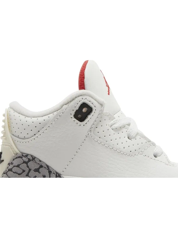 Кроссовки Air Jordan 3 Retro TD White Cement Reimagined — изображение 2 из 8, белый