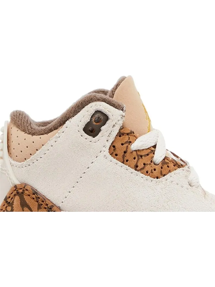 Кроссовки Air Jordan 3 Retro TD 'Palomino' — изображение 2 из 4, бежевый