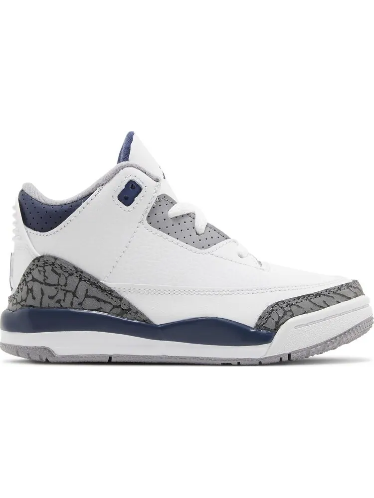 Кроссовки Air Jordan 3 Retro TD 'Midnight Navy' — изображение 1 из 4, белый