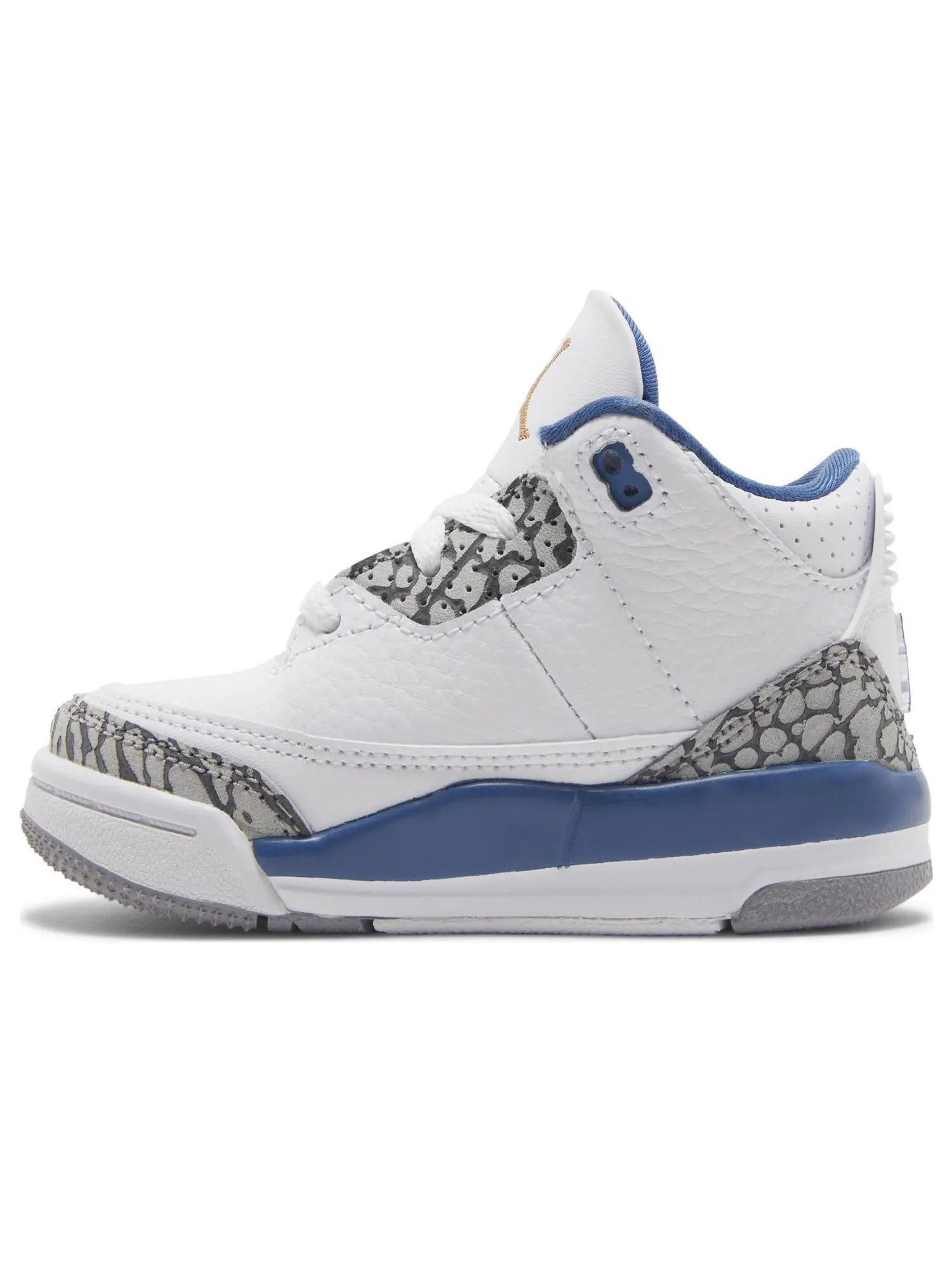 Кроссовки Air Jordan 3 Retro TD 'Washington Wizards' — изображение 3 из 8, белый