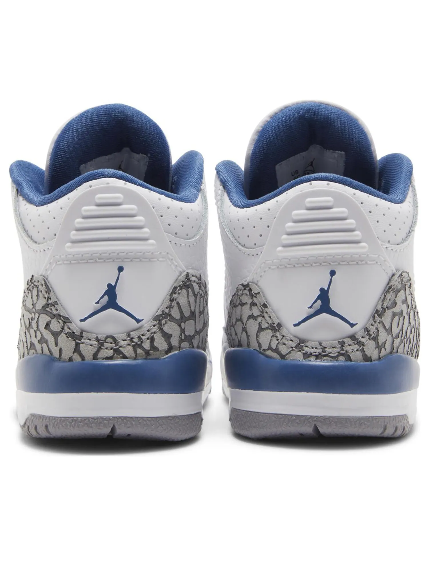 Кроссовки Air Jordan 3 Retro TD 'Washington Wizards' — изображение 6 из 8, белый