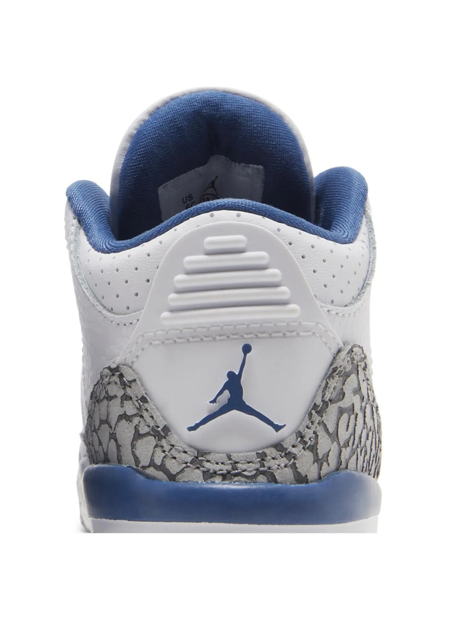 Кроссовки Air Jordan 3 Retro TD 'Washington Wizards' — изображение 7 из 8, белый