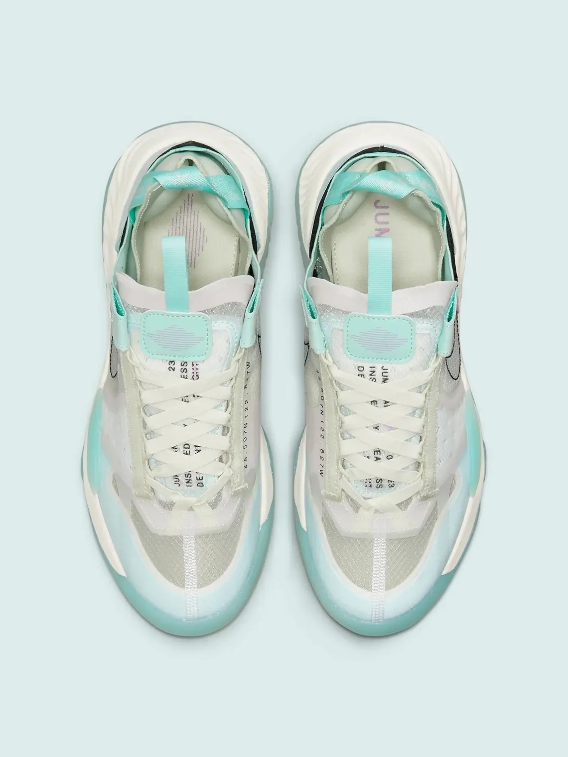 Кроссовки Wmns Jordan Delta Breathe 'Sea Glass' — изображение 4 из 7, белый