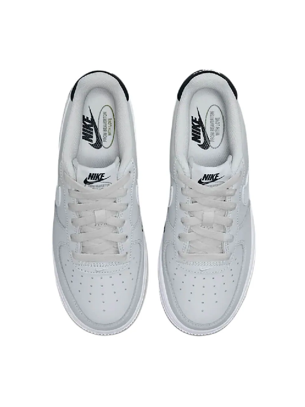 Кросcовки Nike Force 1 LV8 — изображение 3 из 8, белый/серый