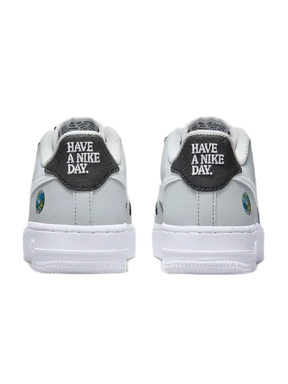 Кросcовки Nike Force 1 LV8 — изображение 4 из 8, белый/серый