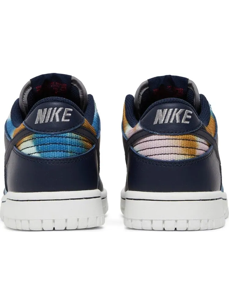 Кроссовки Nike Dunk Low SE GS 'Graffiti - Obsidian' — изображение 6 из 8, мульти