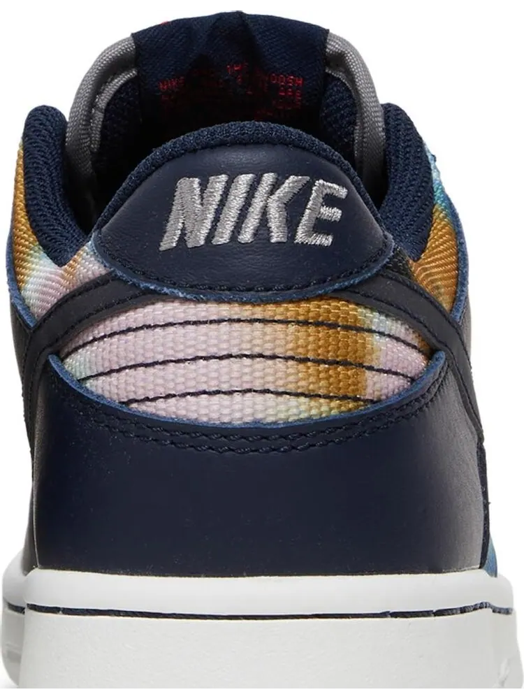 Кроссовки Nike Dunk Low SE GS 'Graffiti - Obsidian' — изображение 7 из 8, мульти