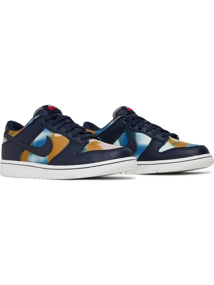 Кроссовки Nike Dunk Low SE GS 'Graffiti - Obsidian' — изображение 8 из 8, мульти