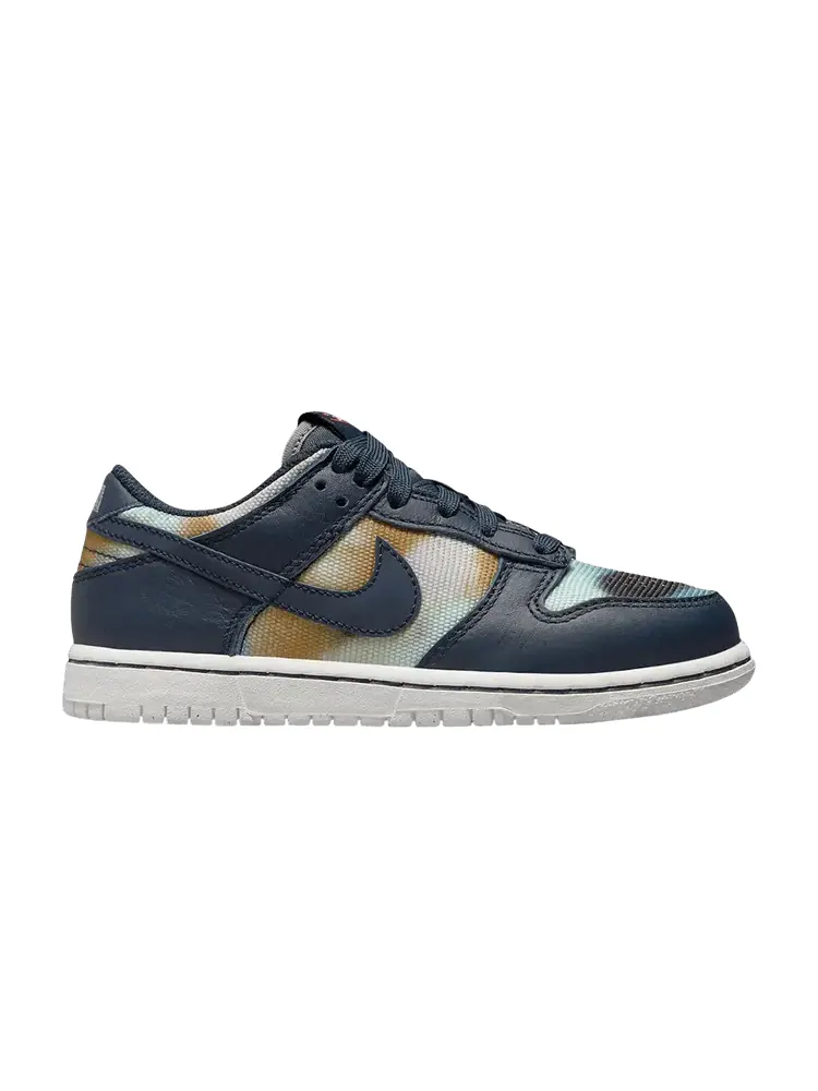 Кроссовки Nike Dunk Low SE PS, Graffiti - Obsidian — изображение 1 из 1, мульти