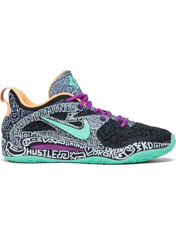 Кроссовки Nike Timothy Goodman x KD 15 EP 'Brooklyn Courts' — изображение 1 из 8, черный