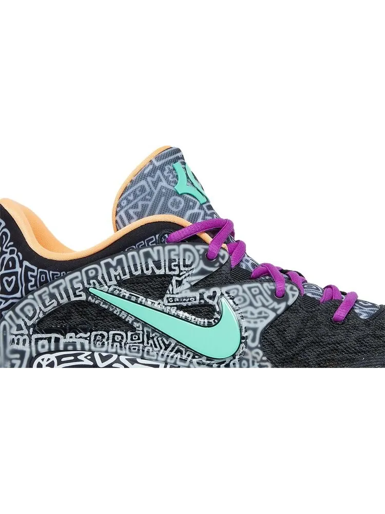 Кроссовки Nike Timothy Goodman x KD 15 EP 'Brooklyn Courts' — изображение 2 из 8, черный
